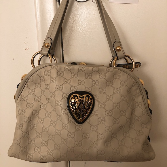 ❌SOLD!!!❌ Gucci babouska ivory dome bag - Picture 3 of 11